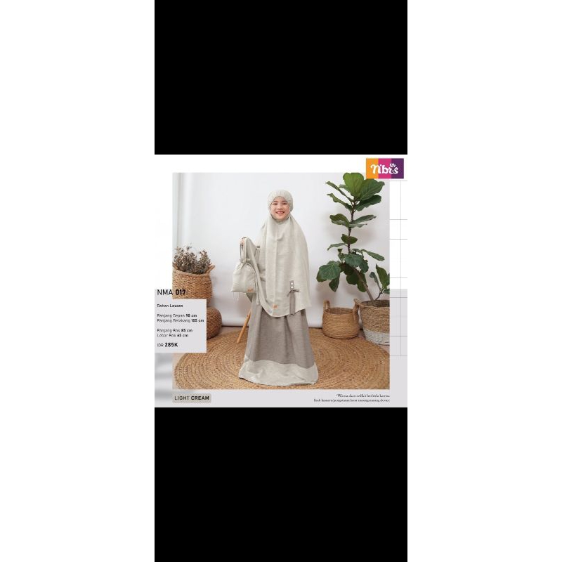 Promo mukena anak nibras