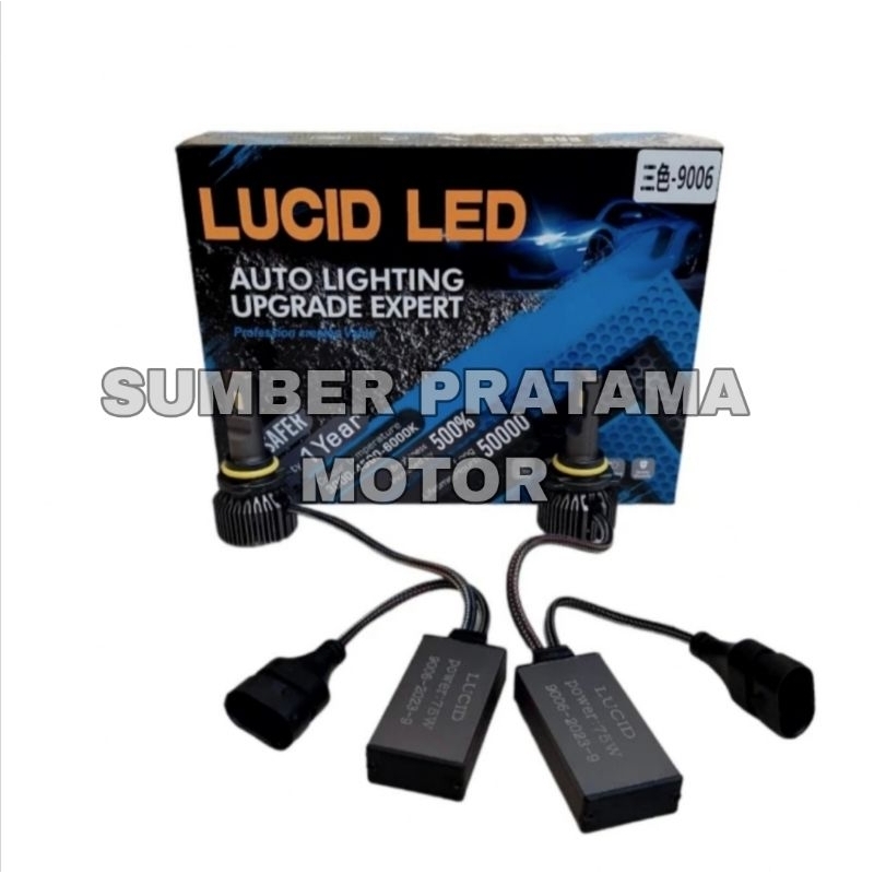 Lampu LED Lucid HB4 / 9006 lampu depan mobil headlamp Lucid Led 9006