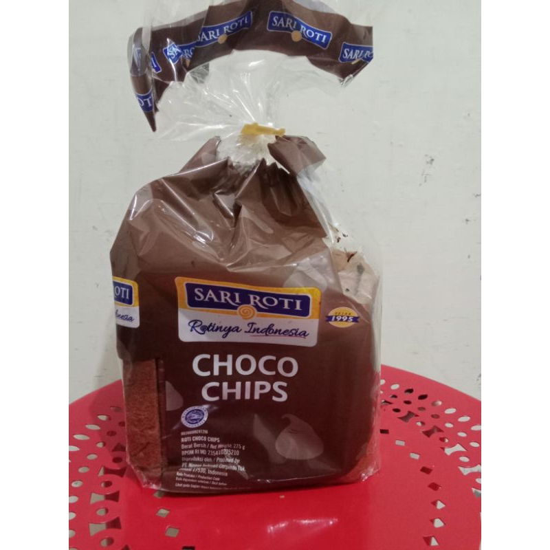 

Roti Tawar Coklat(Chocochip)