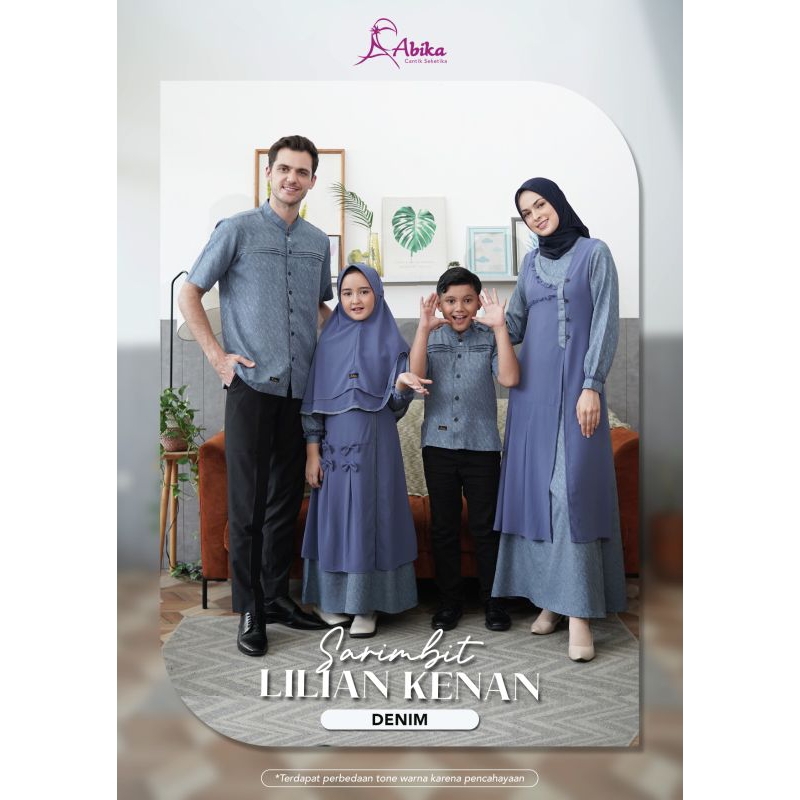 Gamis Sarimbit Lilian Kenan Abika