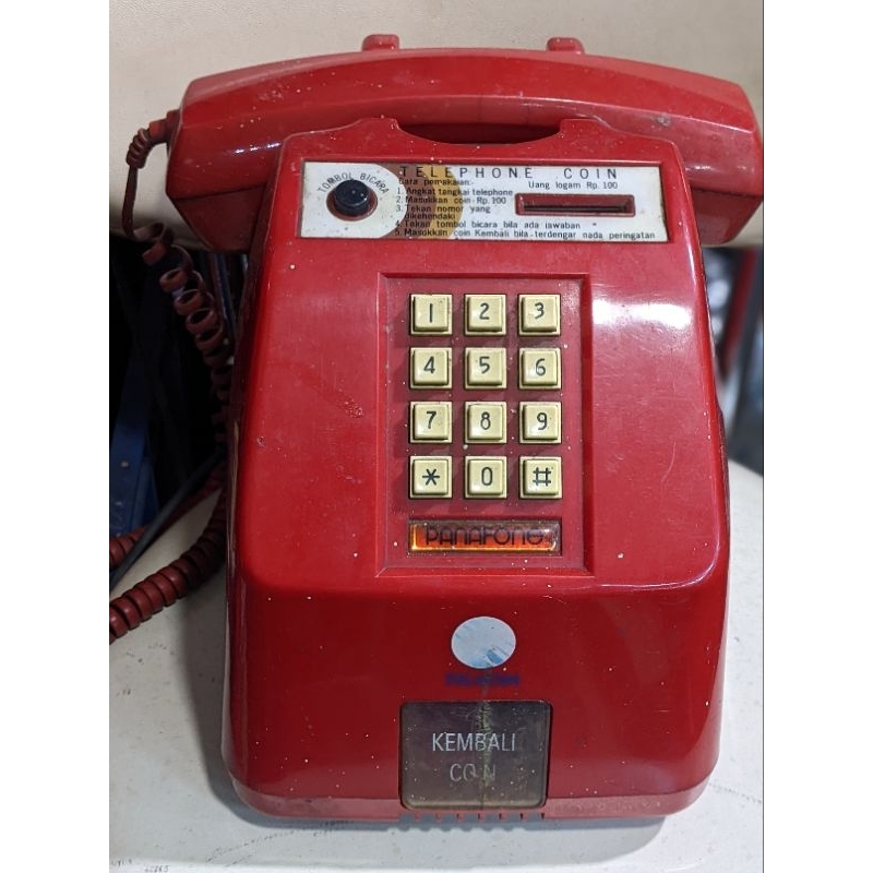 TELEPON KOIN JADUL VINTAGE ANTIK