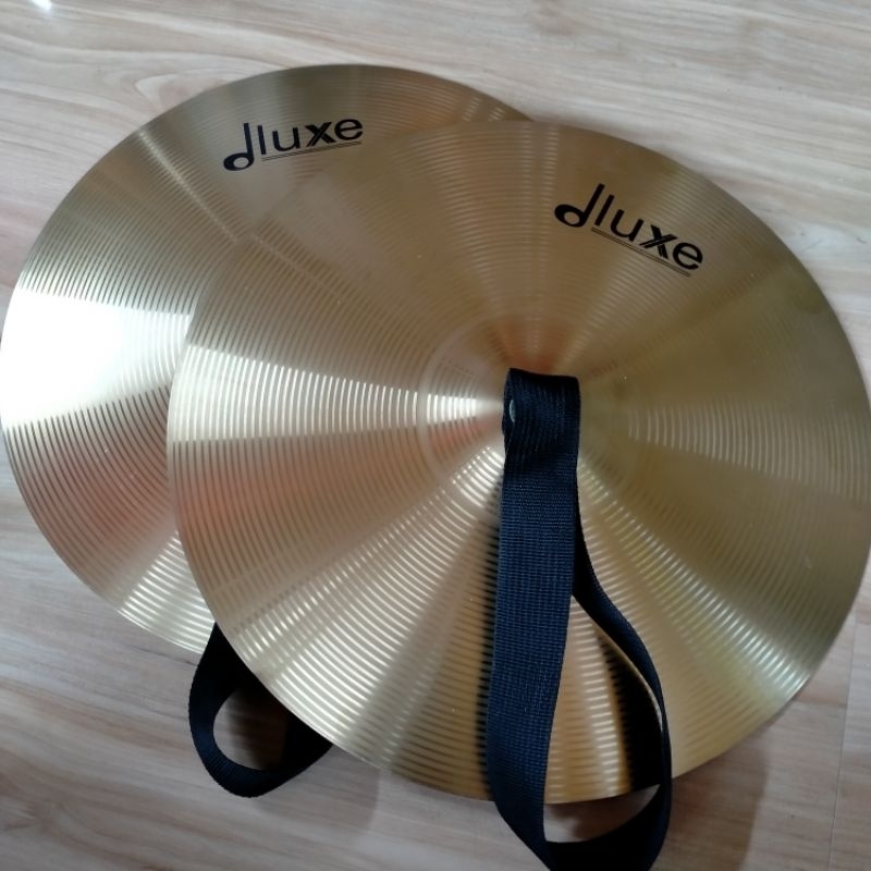 Cymbal Simbal 14 Inch Drumband ( 1 set ) Drumband Drum Band