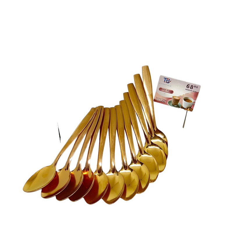SENDOK TEH 14cm/ SENDOK MINI / SENDOK KECIL / SENDOK EMAS / SENDOK CANTIK / SENDOK GOLD
