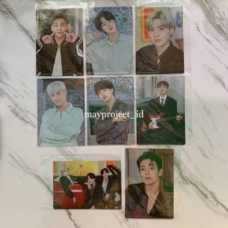 Official MPC BTS PTD Permission To Dance Mini Photo Card BTS PTD