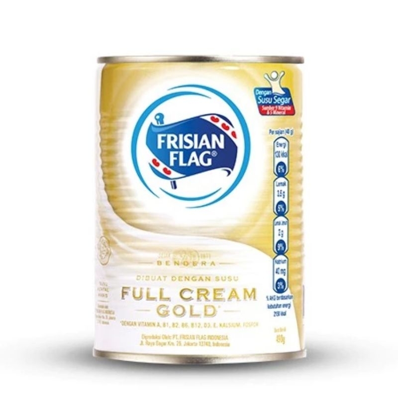 

Susu kental manis frisian flag kaleng 490 gram full cream gold