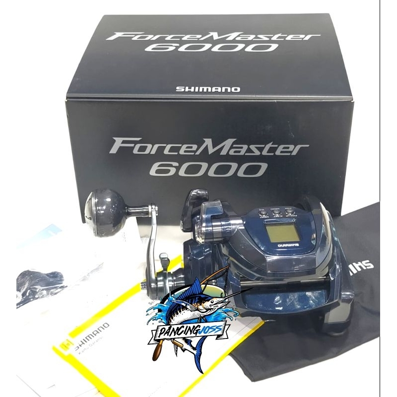 REEL ELECTRIC SHMANO FORCEMASTER 6000 REEL OH | REEL OVERHEAD | REEL PANCING | GULUNGAN PANCING