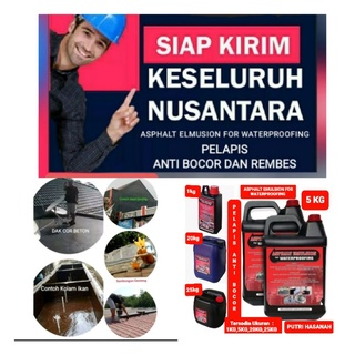 Aspal cair anti rembes/bocor anti retak anti air/waterproofing pelapis aspal