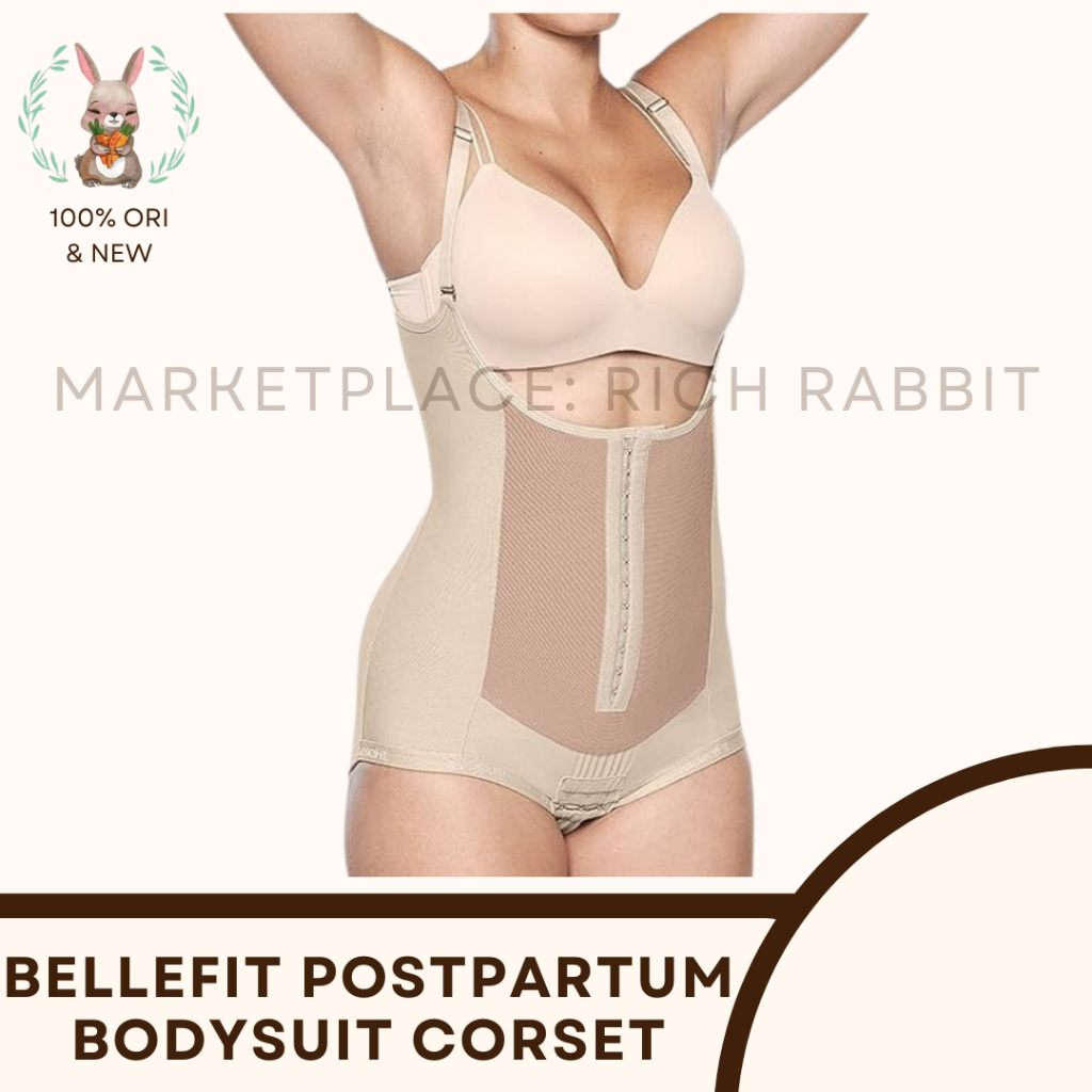 Bellefit Bodysuit Corset Korset Badan Belle Fit Lahiran Normal C Section