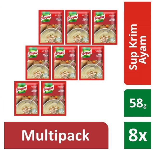 

Royco Cream of Chicken Multi Pack 8pcs