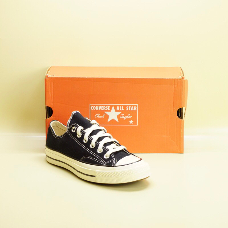 All star low black white original