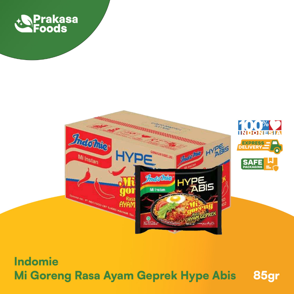 

Indomie Hype Abis Ayam Geprek 1Carton