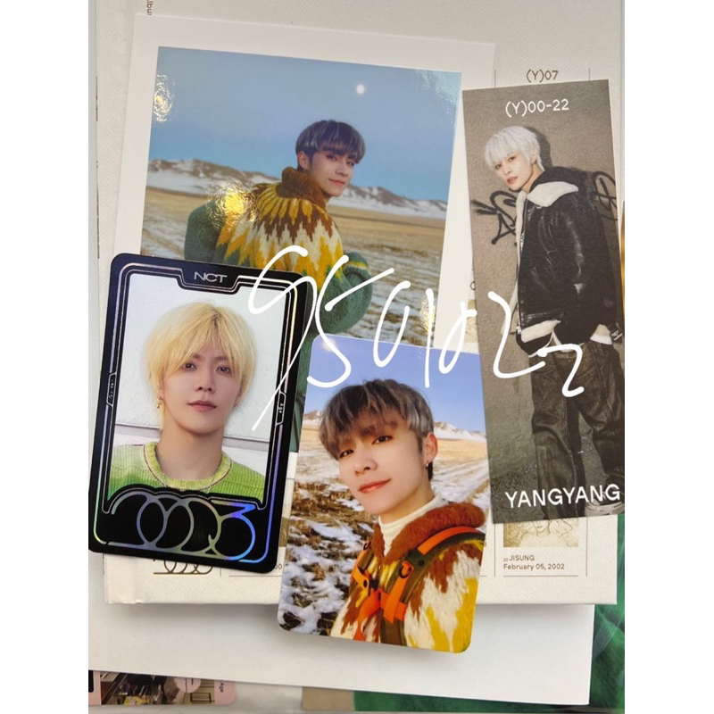 NCT Golden Age Archiving set xiaojun yuta yangyang pc polaroid bookmark