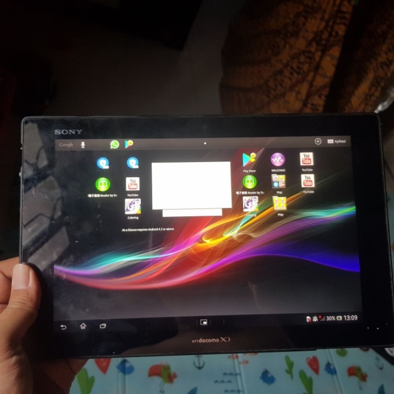 Sony Tablet Z Docomo Sinyal Aman