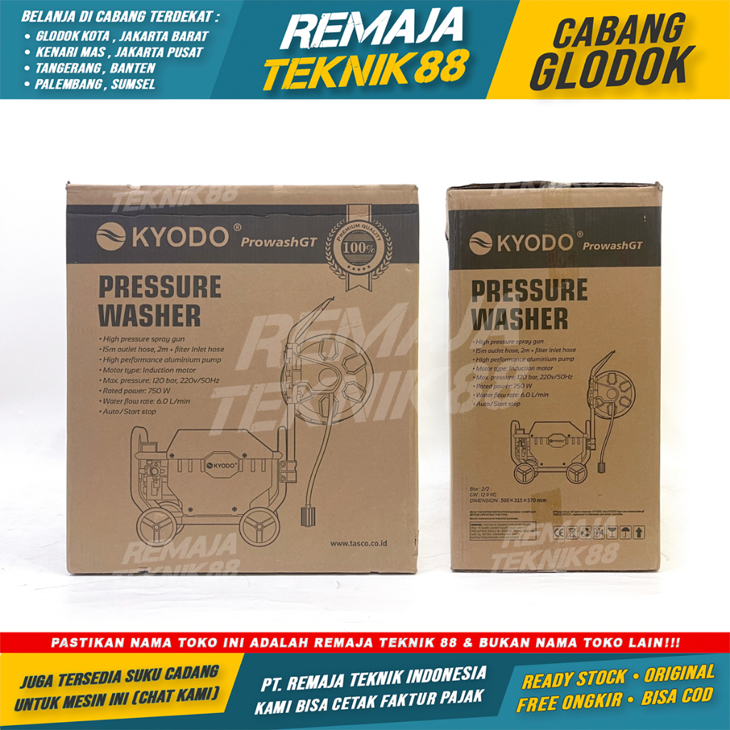 Jet Cleaner Kyodo Prowash Gt 120 Bar Steam Washer Kyodo Prowash Gt 120 / Mesin Steam Pressure Washer