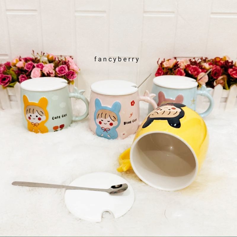 MUG KERAMIK CUTE GIRL