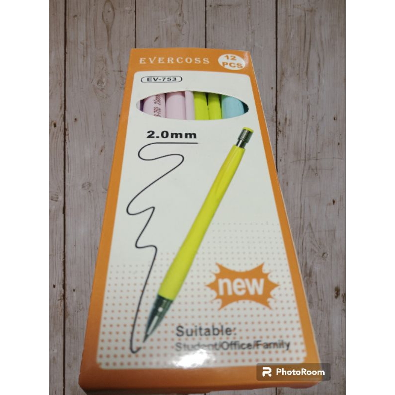 

Pensil Mekanik Evercoss 2.0mm EV-753 (1psc)