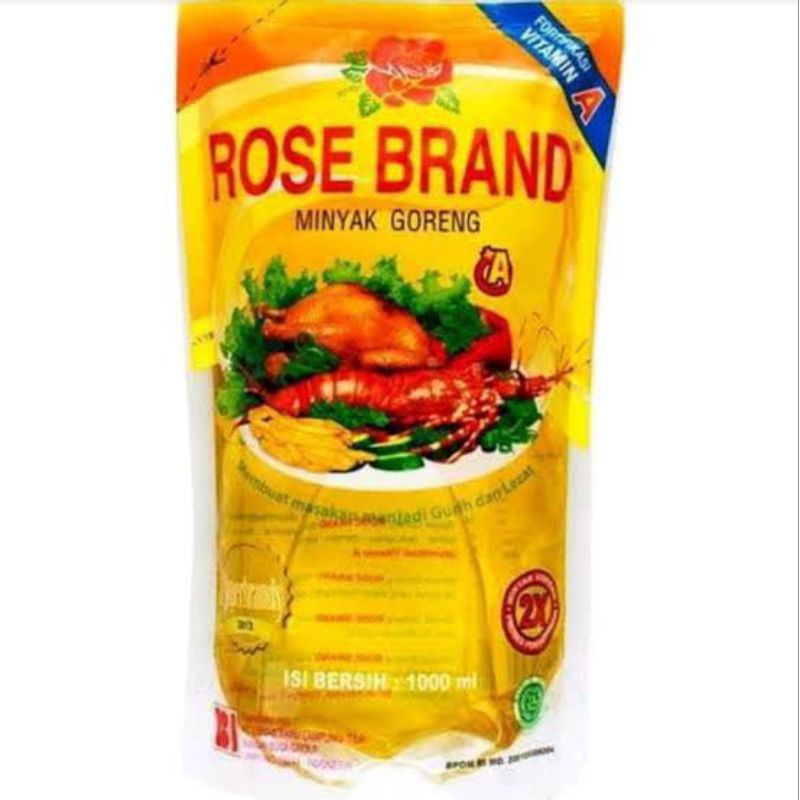 

minyak rosebrand kemasan pouch 1L