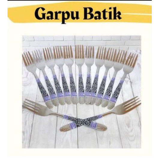 garpu batik