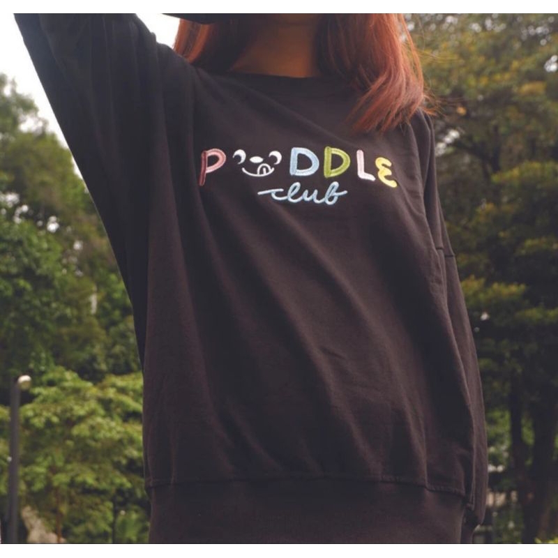 POODLE CLUB IN BLACK - OVERSIZE SWEATER KELLYS.CO
