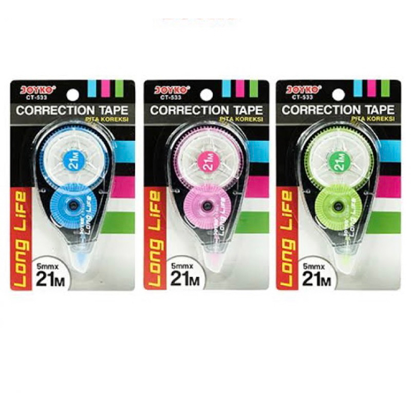 

Correction Tape Pita Koreksi Joyko CT-533 (1PCS)