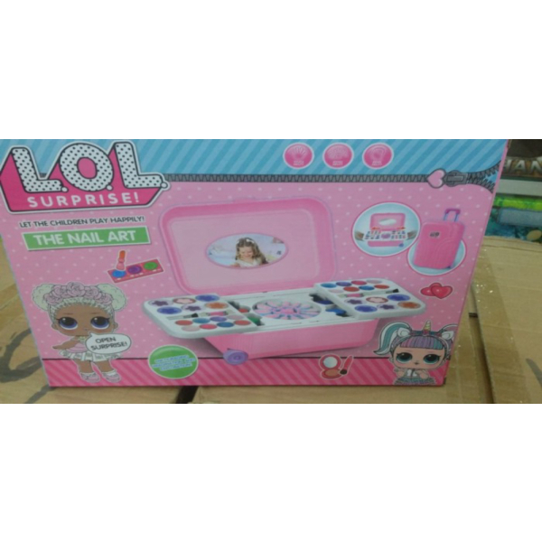 

Unik Mainan Alat Make Up anak LOL SURPRISE The Nail Art Koper Diskon