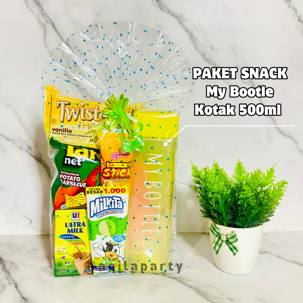 

PAKET SNACK ULANG TAHUN ANAK MURAH/BINGKISAN SOUVENIR MY BOTTLE