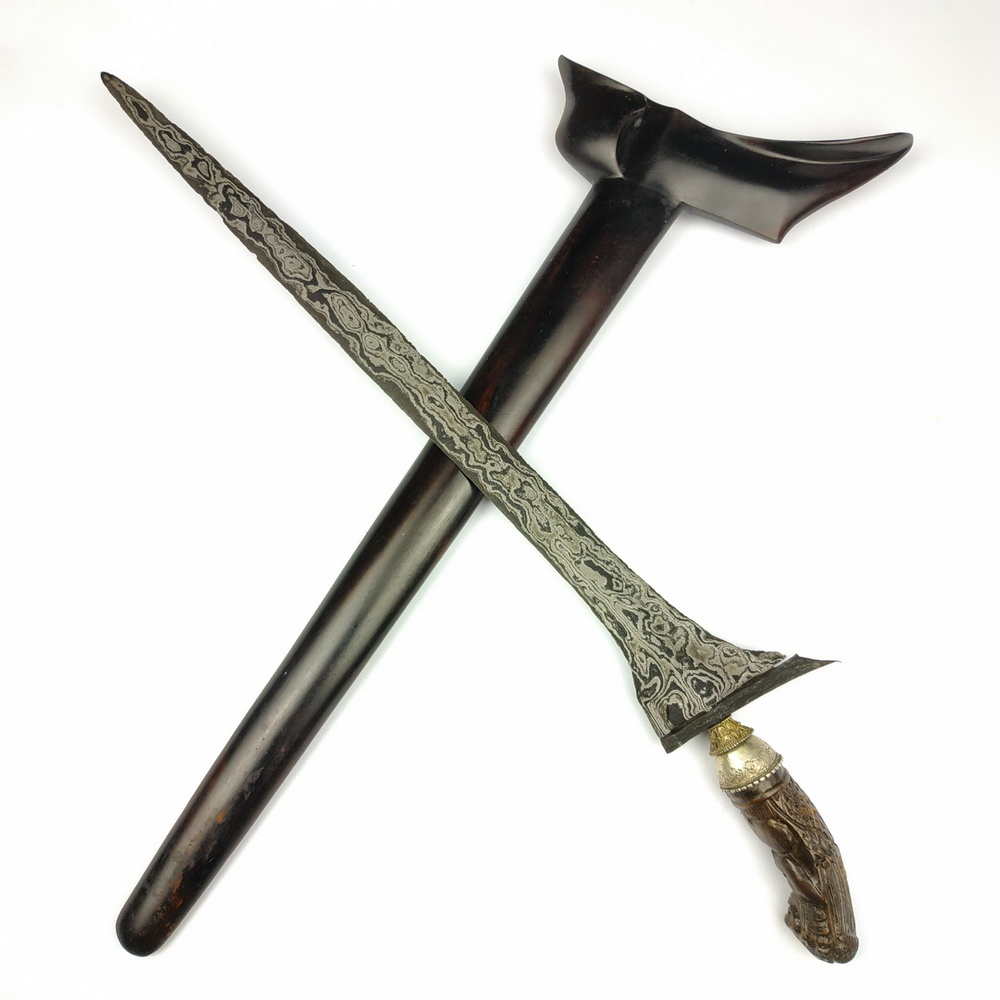 Keris Corok Tilam Sari Pamor Wahyu Tumurun Kuno