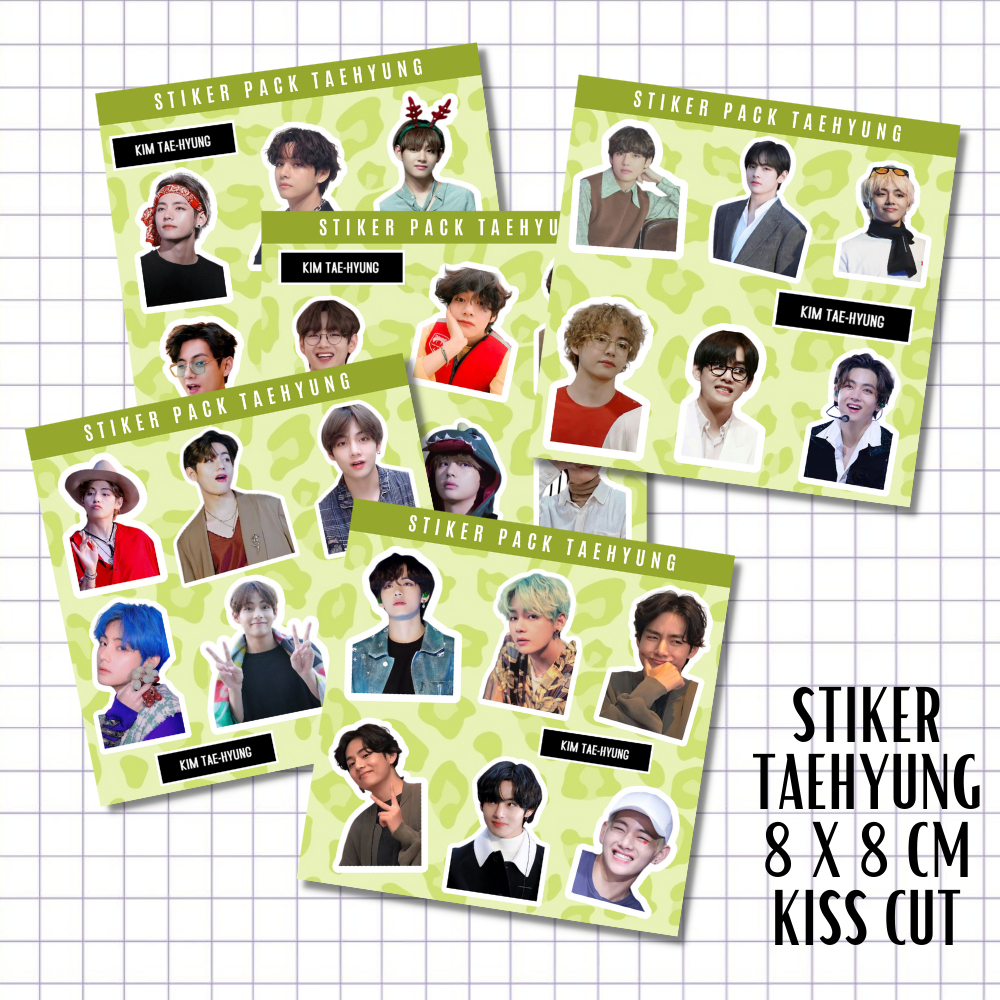 

STIKER TAEHYUNG BTS | V BTS | STIKER KPOP REALPICT