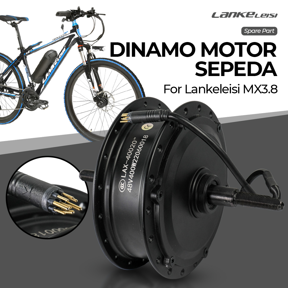 Motor Dinamo Velg Sepeda Listrik Untuk Lankeleisi MX3.8 LAX-40020