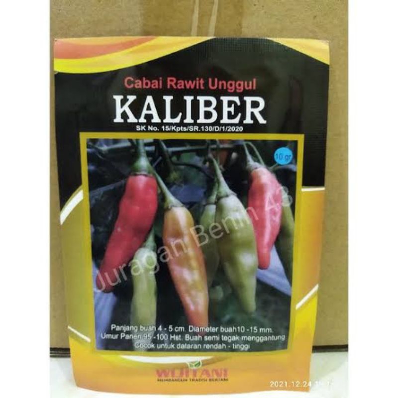 Benih Original Cabe Rawit Unggul KALIBER 10g