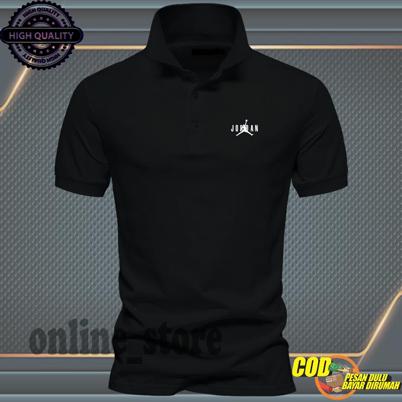 PROMO .... Baju Kaos Polo Pria Lengan Pendek / Baju Kaos Polo Casual Pria / Kaos Polo Distro Logo Jo