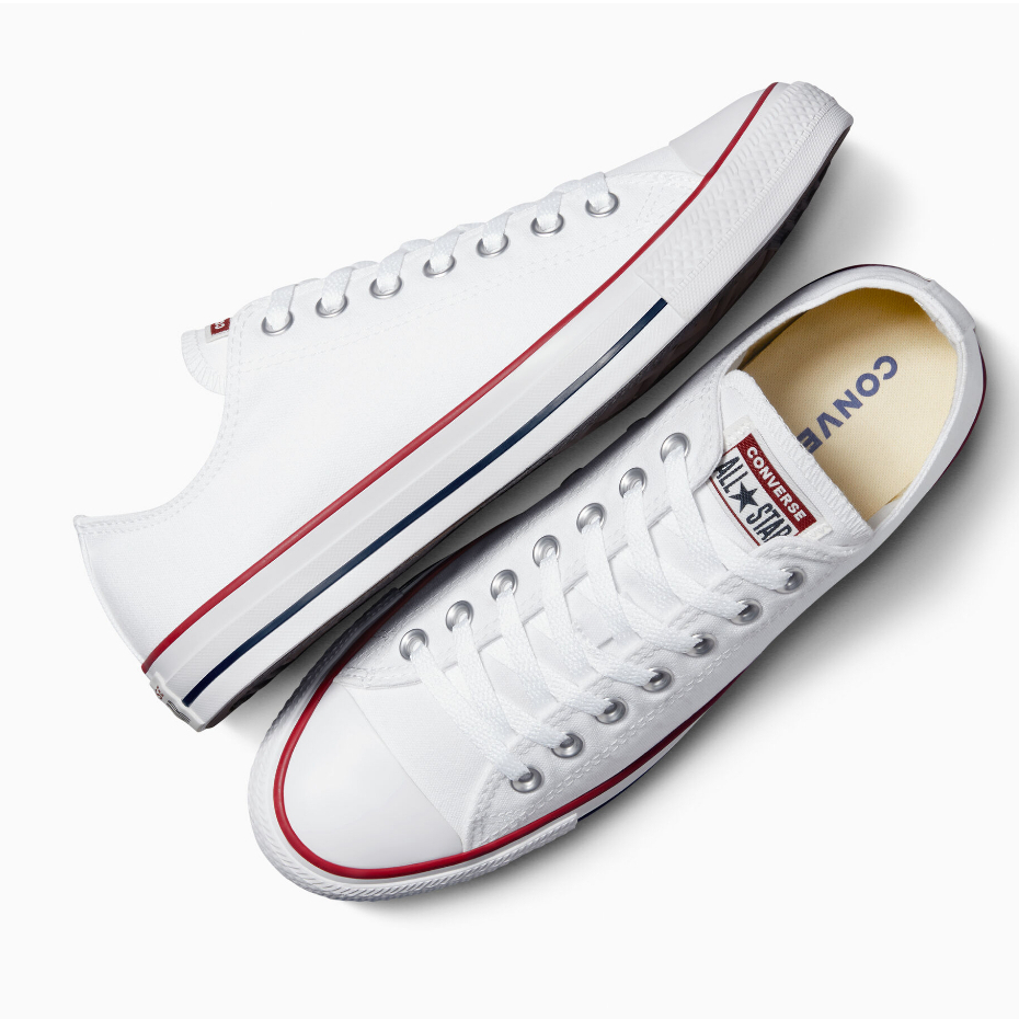 Sepatu Sneakers Unisex CONVERSE CT AS Ox Optical White Original M7652C