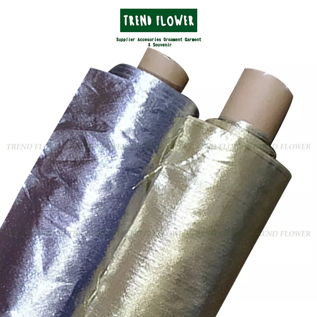 [GROSIR] KAIN LAME GOLD SILVER KAIN SOUVENIR BAHAN HIASAN HEMPERS