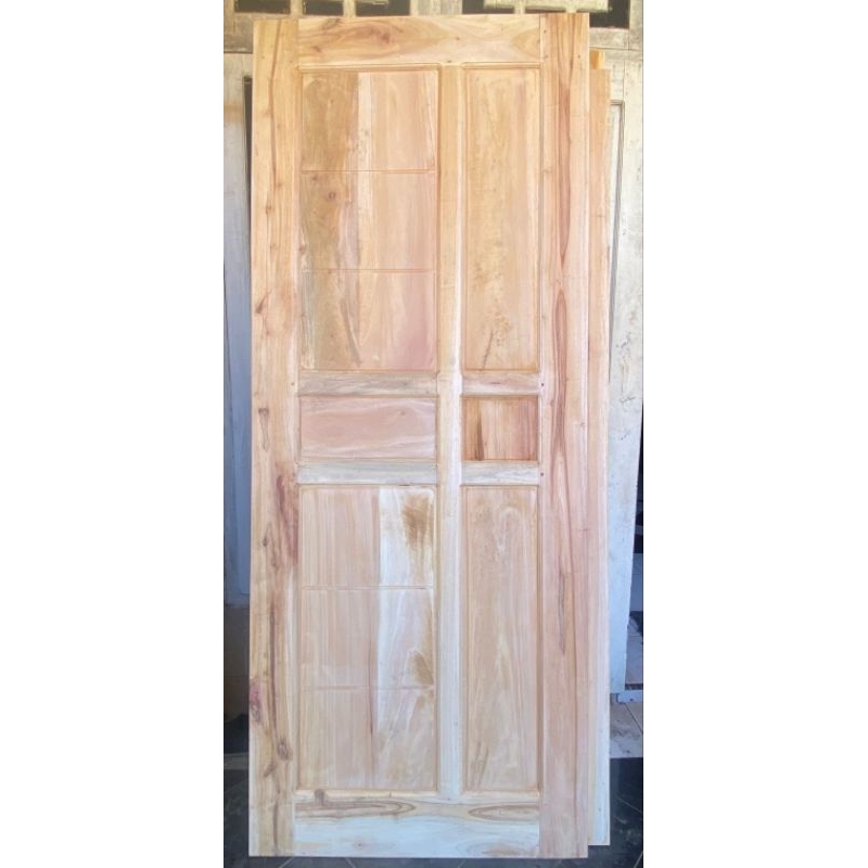 Set Pintu dan Kusen Kamar Rumah Mahoni