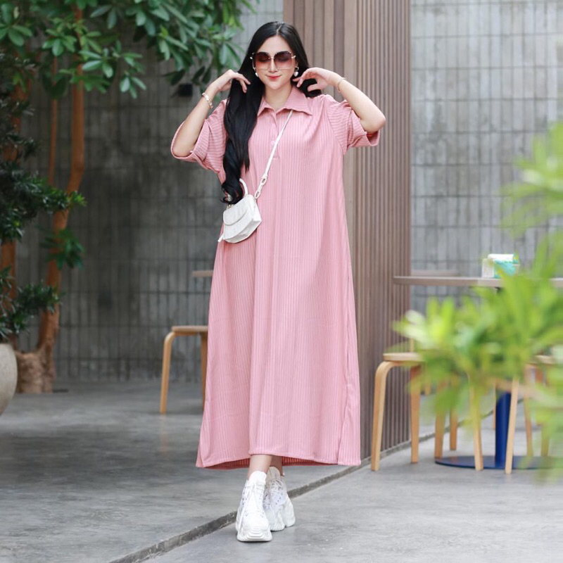 JENNY DRESS - DRESS RAJUT PREMIUM - DRESS RAJUT TEBAL - DRESS JUMBO - DRESS WANITA