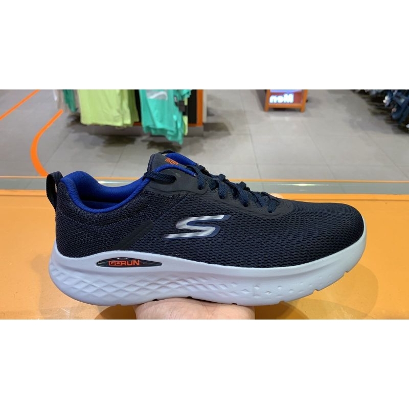 SKECHERS GO RUN LITE MEN'S RUNNING SHOES - NAVY