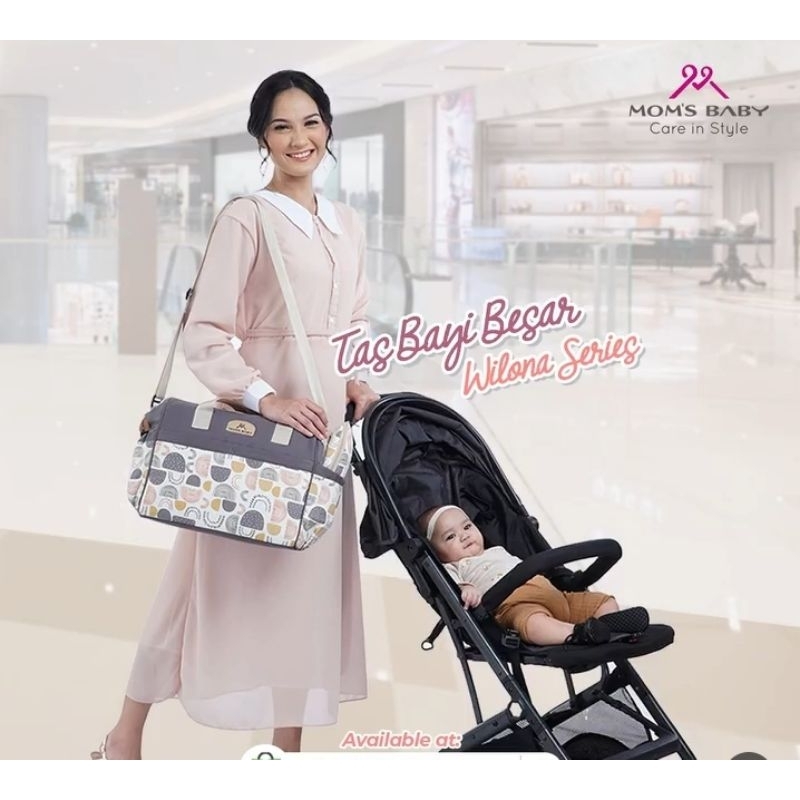 Moms Baby Tas Bayi Besar Wilona Series