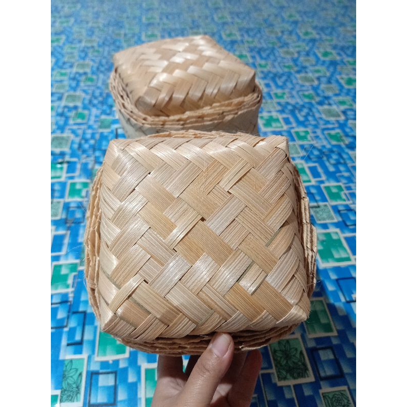 Sepasang Besek 12X12 Besek Murah Purworejo