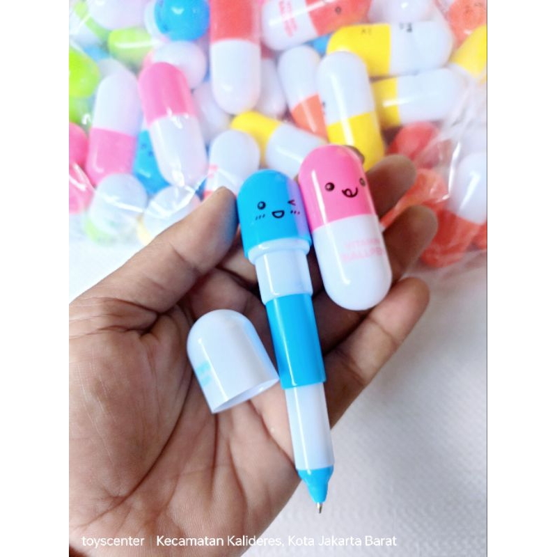 

10pcs pulpen / pena kapsul