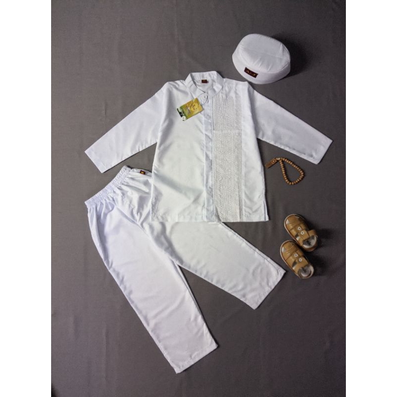Koko Pakistan A&J/Baju Muslim Anak/Koko Anak Manasik Haji