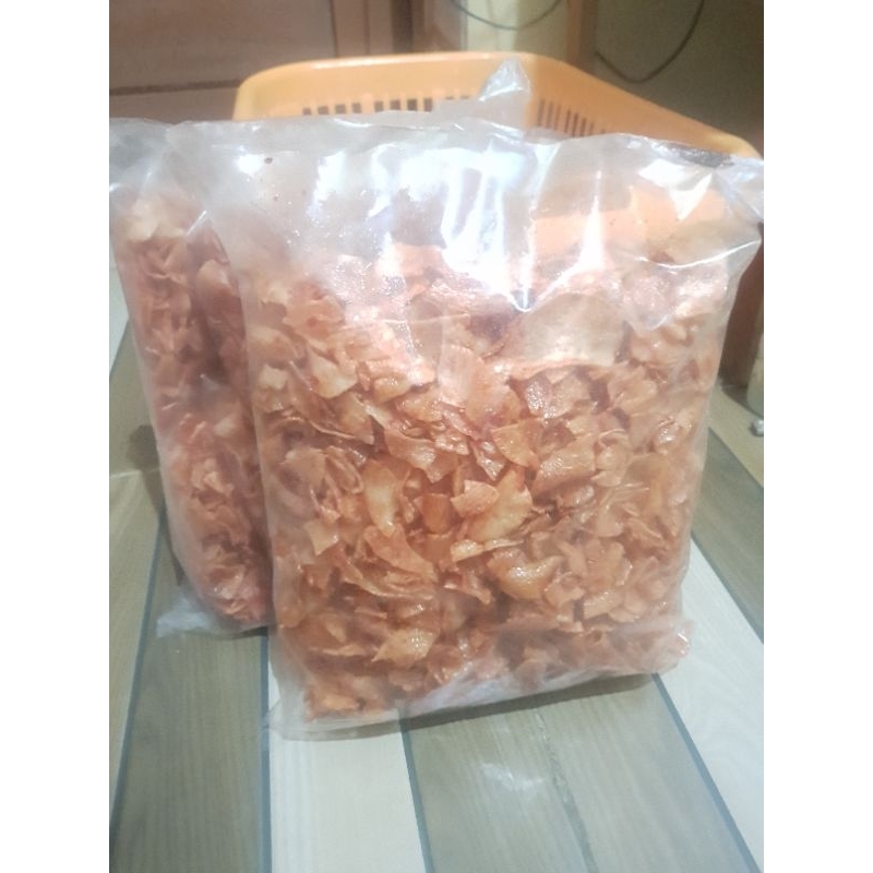 

kripik singkong sambal balado pedas