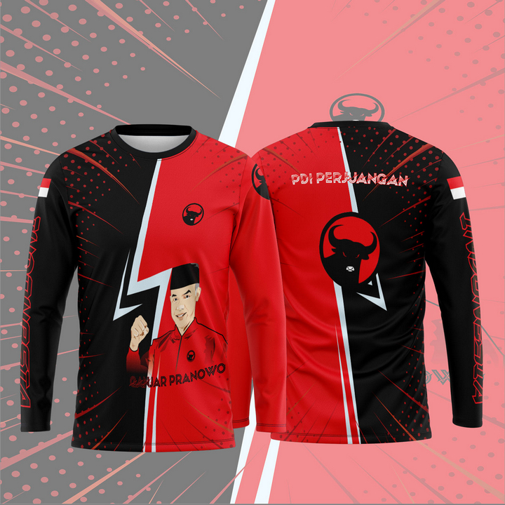 baju kaos pdi perjuangan baju kaos ganjar pranowo sahabat ganjar t shirt ganjar pranowo maju baju me