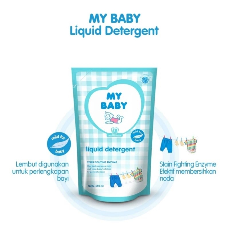 MY BABY liquid detergent