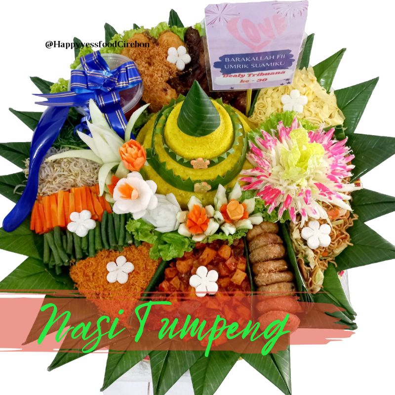 Tumpeng Tart/Tumpeng Nasi Kuning/Tumpeng Ulang Tahun Porsi Variasi /Happyyessfood