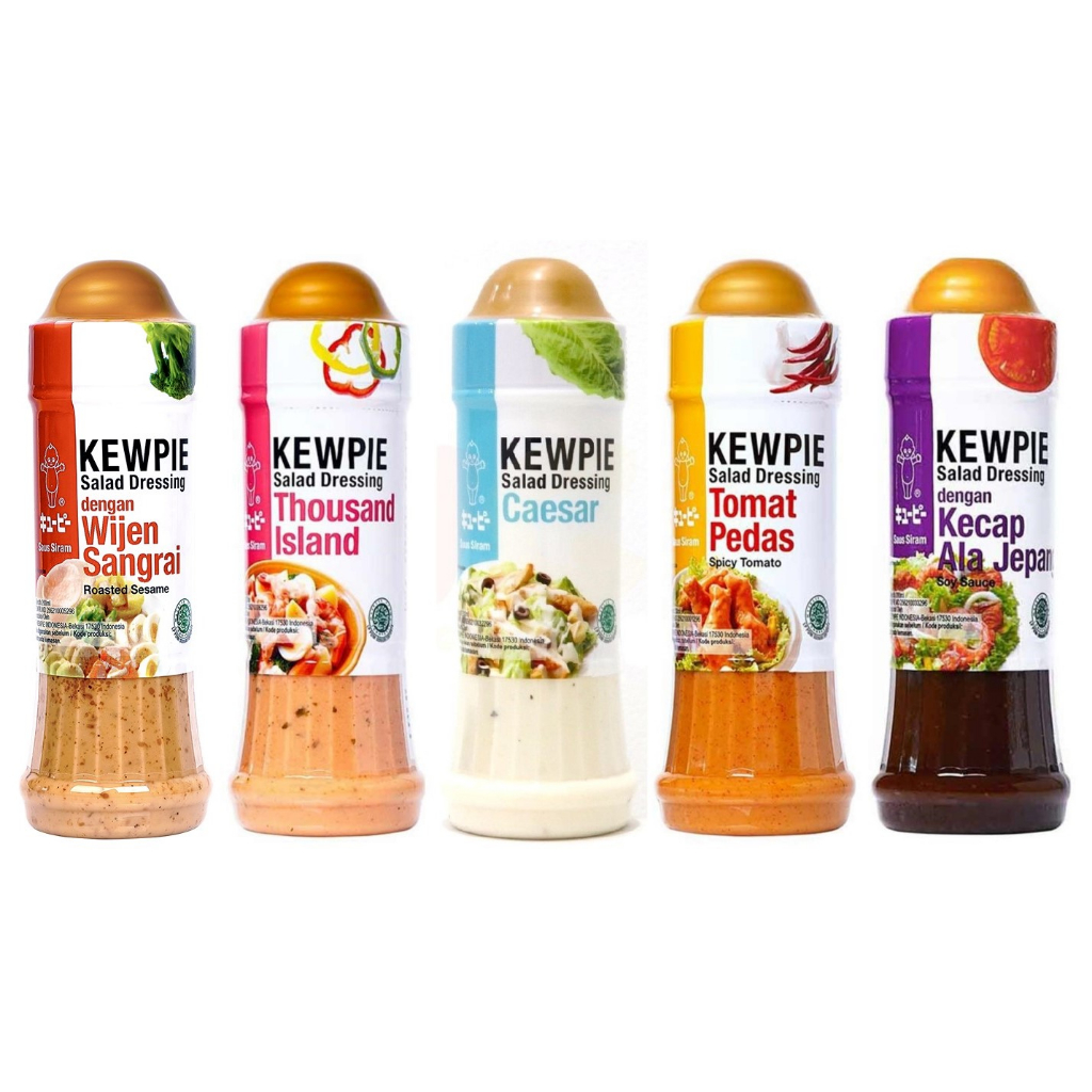 

KEWPIE Salad Dressing 200ml - Saus Siram 200gr