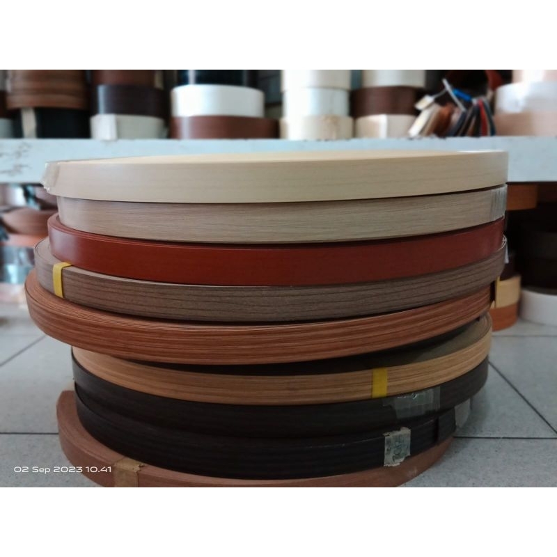 edging hpl winston motif kayu ukuran 2.2 cm