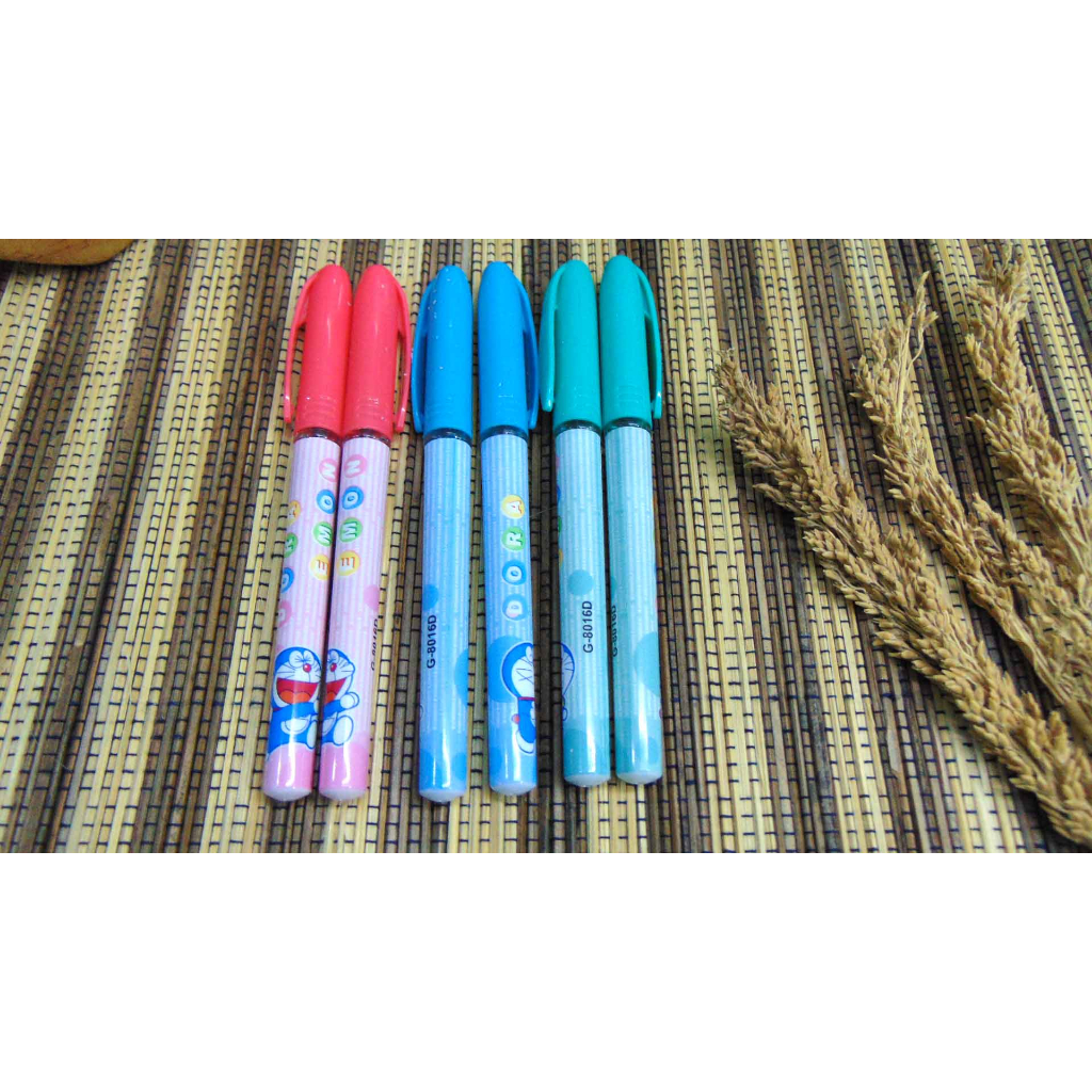 

BP-EMON Ecer 1pcs Gel Pen Bolpoint DORAEMON Bolpen Bolpoint Pulpen DORA EMON