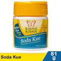 

SODA KUE KOEPOE KOEPOE 81 GR, BAKING POWDER KOEPOE KOEPOE 45 GR, PERISA VANILA KOEPOE KOEPOE 20 GR, BIJI SELASIH 50 GR