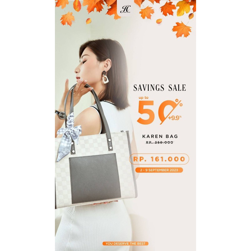 JIMS HONEY KAREN BAG TAS BAHU TAS BESAR WANITA