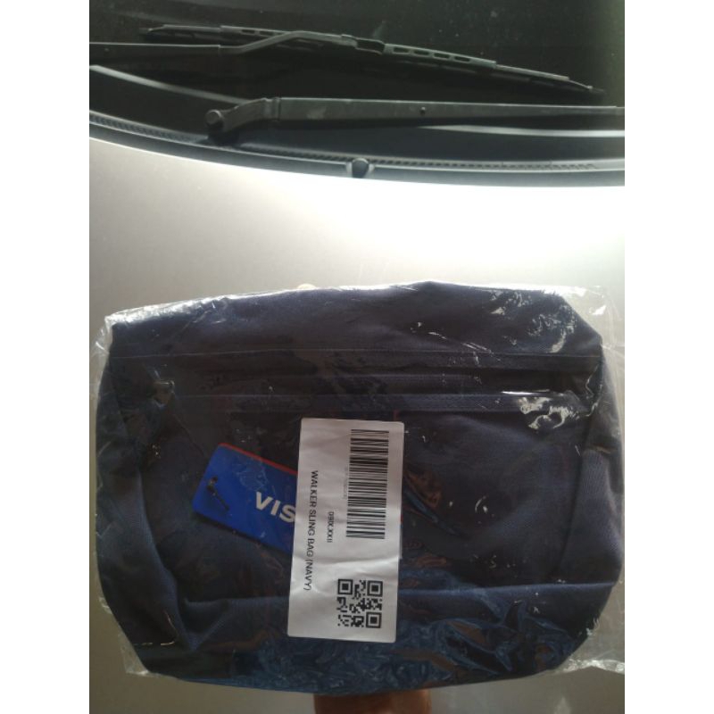 tas visval sling bag navy original